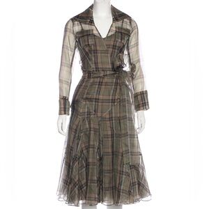 Diane Von Furstenberg 
Bauer Silk Dress Sz10